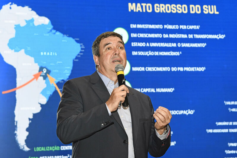 Imagem ilustrativa da matéria Riedel destaca geração de empregos e novo ciclo de desenvolvimento em Mato Grosso do Sul